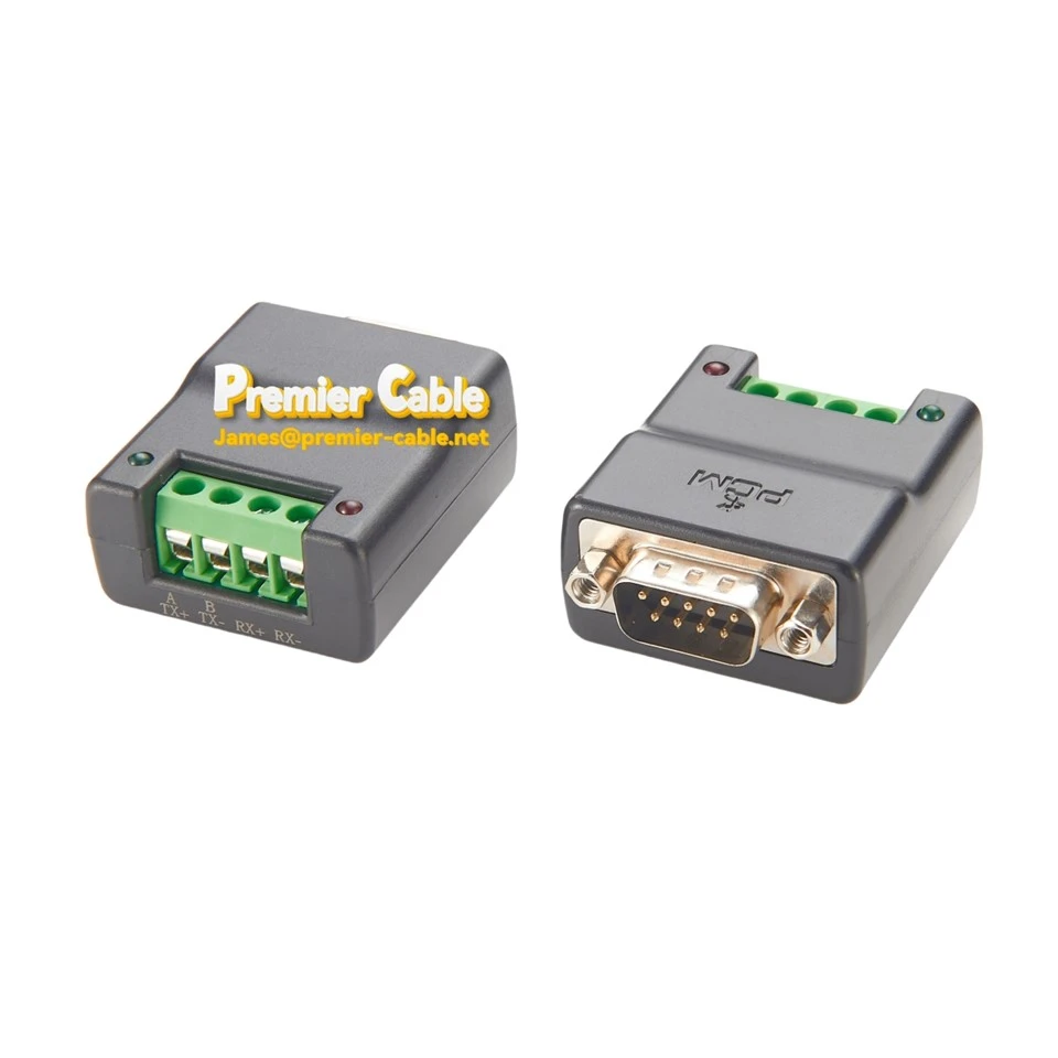 RS485 RS422 DB9 FTDI seriell adapter