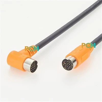 Bilkoaxialkabel Mini Fakra 4-i-1 honkontakt till SMA hankontakt