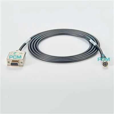 Hirose 6-stift hona HR10A-7P-6S till HDB15 VGA-kabel